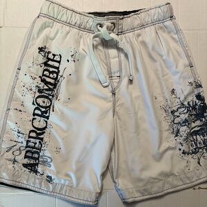 Abercrombie XL Graphic Swim Trunks Board Shorts